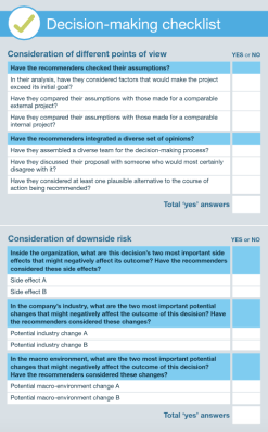 Decision Making Questions